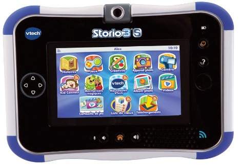 VTech - 158805 - Ordinateur pour Enfant - Console Storio 3s - Bleu - sans Power Pack