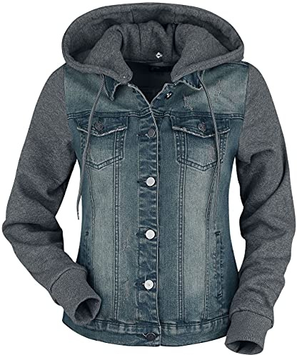 RED by EMP Donna Giacca di jeans grigio-blu 3XL