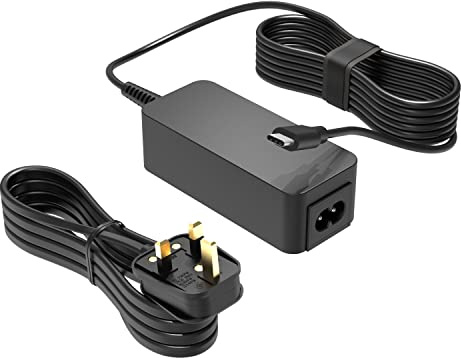 Superer 45W USB-C AC Charger Fit for Asus Chromebook Flip CM CR CX Laptop