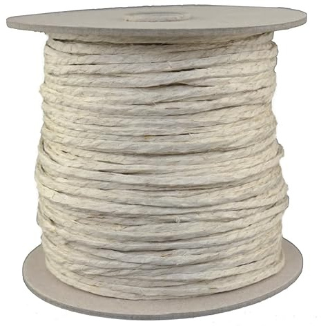 Hanfkordel - Hanf-Seil - Kordel aus Hanf - Durchmesser ca.3.5 mm - 100 Meter auf Scheibenspule - 100% Naturhanf