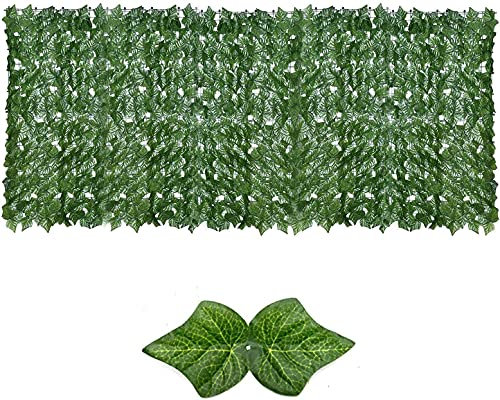 Künstliche Hecke Künstliche Efeu Garten Sichtschutz Blickschutz Sichtschutz Efeu Gartendekoration Sichtschutz Zaunpaneel Hecken Blattheckenpaneele Holzhecke Versenkbare Spalierzaun Screening Roll LS