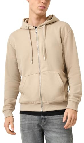 QS Basic-Sweatjacke mit Kapuze