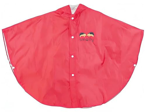 LATRAT Mantella Antipioggia Bambino, per Pioggia Unisex per Bambini, Mantellina Pioggia Bimbo Impermeabile con Cappuccio 100% Antipioggia e Traspirante