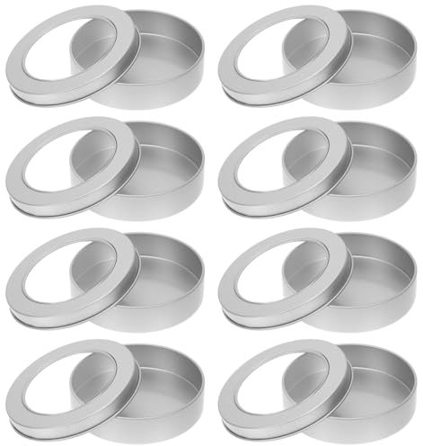HOLIDYOYO 10pezzi Contenitore Per Biscotti e Caramelle Da Ottimo Per Conservazione e Regali Materiale Resistente e Design Elegante e Sicuro Per Oggetti Vari