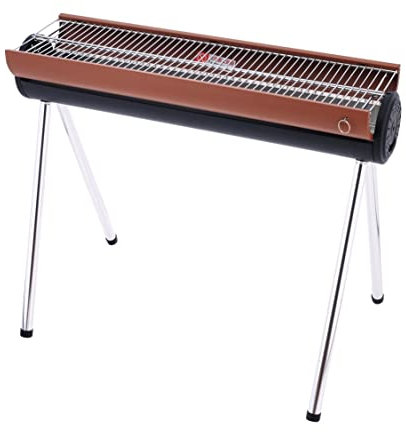 BBQ Grills Outdoor-Edelstahlgrill BBQ-Grill Mit Aufbewahrungstasche Tragbarer Klappbarer Grill Camping-Werkzeuge Holzkohlegrill Holzkohlegrill Picknickgrill