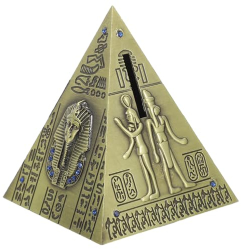 ABOOFAN Figurina Da Collezione A Forma Di Piramide Egizia Vintage Per Scrivania