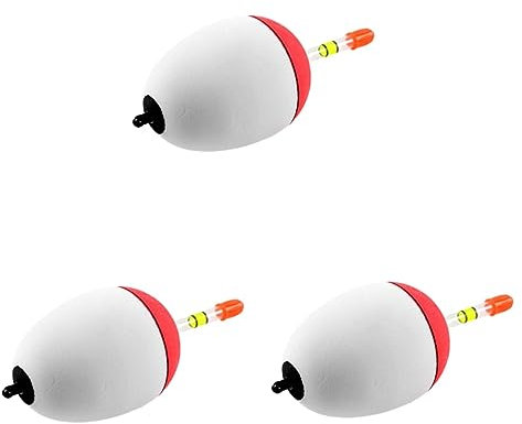 HANABASS 3pcs Fishing Bobbers Assortment Buoy Floats Carp Tackle Drifting Floats Pole Fishing Accessories