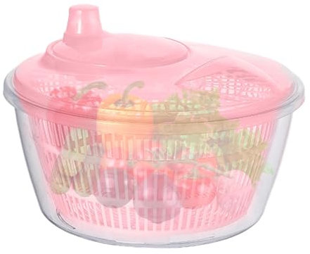 Grande centrifuga per insalata, per frutta, verdura, insalata, lattuga, pratico e senza sforzo, per frutta veloce per lattuga e verdu