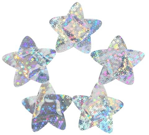 HAPINARY 50piezas Vendas Adhesivas Transpirables Purpurina De Estrellas Para y Protector De Heridas