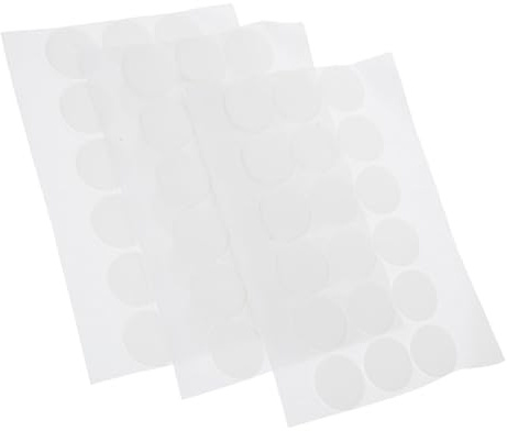 KICHOUSE 60 Pezzi Adesivi Biadesivi Trasparenti Tondi 30mm, Nastro Biadesivo Rimovibile senza Tracce, Punti Adesivi Multifunzione per Superfici Lisce, Decorazioni, Tappeti e Ganci