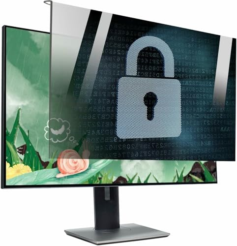 MNJVCFDS Protecteur D'écran De Confidentialité De 17-32 Pouces pour Moniteurs D'ordinateur, Filtre Anti-Lumière Bleue Amovible Suspendu, Clarté HD