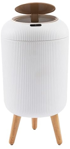 Genérico Cubo De Basura Automático | Cubo De Residuos Con Sensor De Movimiento 10L | Papelera Reciclaje Para Cocina Y Hogar | Bajo Fregadero Baño Dormitorio Aula Hotel