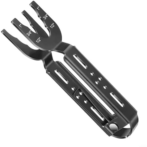 Multipurpose Plumbing Removal Pliers for Disconnecting Brass Push Fit Fittings 1/2, 3/4, 1 Inch with Single Handed Operation for Various Pipe Types