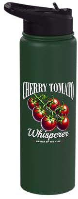 Cherry Tomato Whisperer – Heirloom Grower & Garden Expert Stainless Steel Insulated Water Bottle