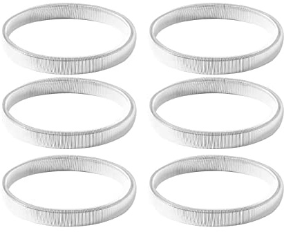 LEBQ 3 Paar Anti Rutsch Hemd Hülsenhalter Strumpfbänder Stretch Metallarmbänder Armelhalter Damen Männer