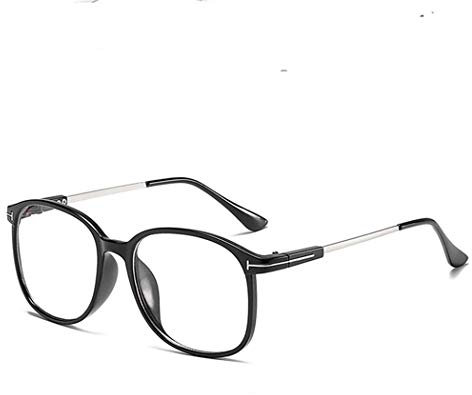 Anti-Licht-Brille, blaue Gläser, transparent, Unisex, für Männer und Frauen, für Computer, Lesen, Video, Spiele, visuelle Ermüdungserscheinungen, Farbe 4, Einheitsgröße
