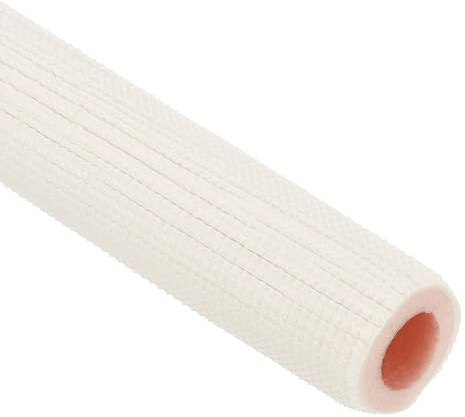 PATIKIL Tube en Mousse D'Isolation de Tuyau, 7/8 Isolation Thermique en Mousse pour Tuyauterie Isolée pour Ligne de Cuivre de Mini-Split et Tuyaux D'Eau, 6,56 Pi (2 M), Blanc/Rose