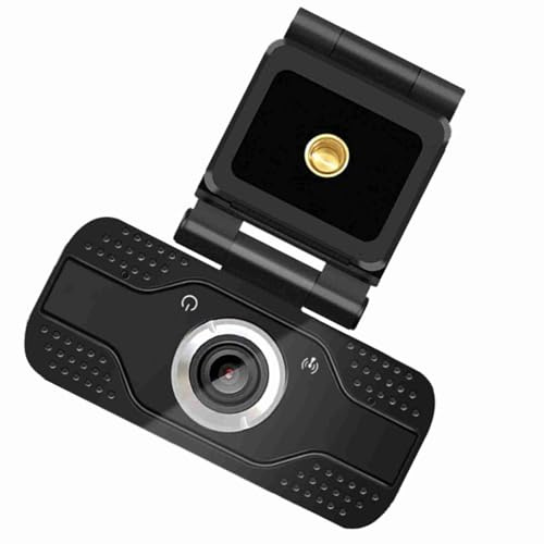 Webbkamera, Webbkamera för PC Webbkamera för Stationär Dator 1080P med Mikrofon för Onlineklass
