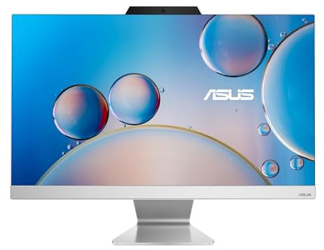 ASUS A3402WBA-WS503T 2024 AIO Desktop 23.8 FHD Touchscreen | Intel i5-1235U 10-Core Intel Iris Xe Graphics | 64GB DDR4 4TB SSD | Bluetooth 5.3 | Windows 10 Pro | White