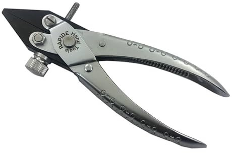 Rapide Tools Parallel Action Flat Nose Pliers, 14cm, Adjustable Smooth Jaws, for Jewellery Making and Crafts