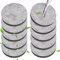 10 PCS Water Bottle Filter Discs Microdisc Filters Compatible with Brita Fill & Go Water Filter Bottles Carafes Reduces Organic Impurities in Drinking Water Faster Filtration Enhanced Durability