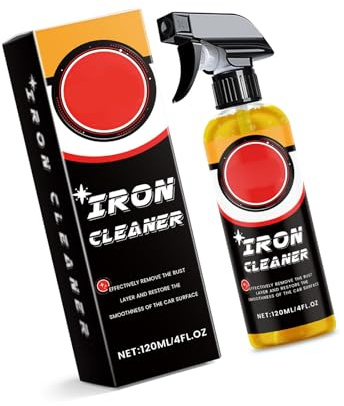Zeizafa Nettoyant Pulvérisateur Antirouille 120 ML pour Les Surfaces Métalliques des Véhicules Élimine L'accumulation De Tout en Empêchant Une Nouvelle Formation Pulvérisateur Dissolvant De Métal