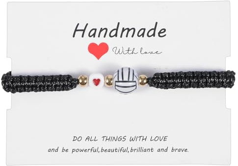 Ymapinc Bracciale regolabile da pallavolo | Pallavolo regalo per giocatori di pallavolo, regalo per uomini e donne