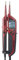 Testboy Profi III LCD Zweipoliger Spannungsprüfer CAT IV 1000 V mit FI-Test (großes beleuchtetes LCD, Einhandbedienung, Prüfung ohne Fingerkontakt), Rot/Schwarz