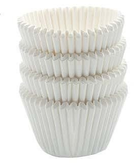 500 Bakery Direct White Petit Four Cases