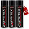 PRITEX – Bremsenreiniger Spray 3 x 500 ml – Auto Teilereiniger zur Entfettung von Bremsen, Kupplungen, Motor- & Maschinenteilen – rückstandsfrei & umweltneutral
