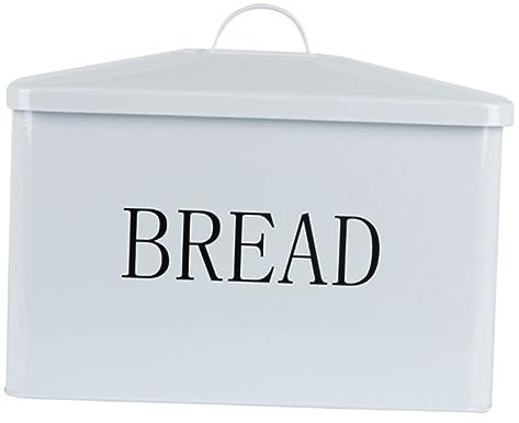 Cabilock Boîte à Pain Fer Boîte De Rangement Pour Cuisine Seau à Riz Rétro Et Céréales