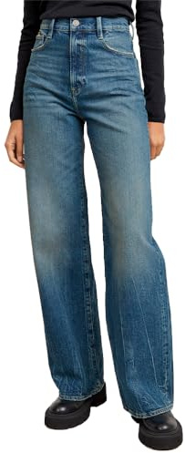 G-STAR Deck 2.0 High Loose Jeans D23591, Blau (Faded Blue Marble D23591-d434-g723),29W / 32L