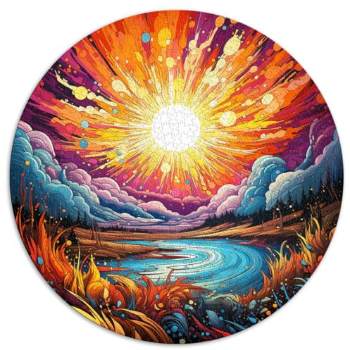 Puzzle-Geschenk, Silbernes Gras, 1000-teiliges Puzzle für Erwachsene, 67,5 x 67,5 cm, Lernpuzzle, Familienspiel für Weihnachten und Geburtstagsgeschenke