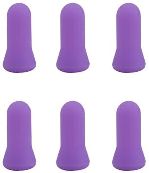 DeaHea Juego de 6 ventosas faciales de silicona con ventosa al vacío, masajeador para cara, ojos, frente, barbilla, mejilla, nariz, mano, brazo, anticelulitis, arrugas, tobillo, cuidado de la piel