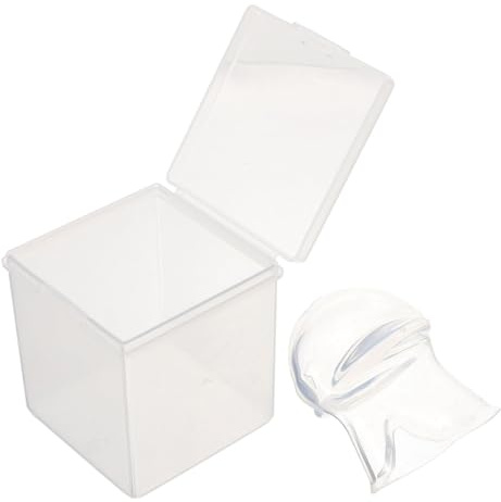 Tapón Antirronquidos de Viaje 1 Juego de Silicona y Plástico Blanco | Cubierta de Lengua Portátil, Reutilizable y Cómoda de Llevar, Mejora la Respiración Nocturna
