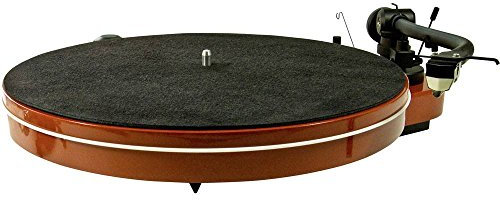 Ledermatte für Plattenspieler analogis Mat Six - Black