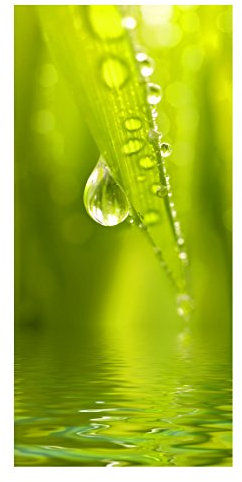 Magnettafel Morning Dew Memoboard Design Hoch Metall Magnet Pinnwand Motiv Wand Stahl Küche Büro, Größe HxB: 78cm x 37cm