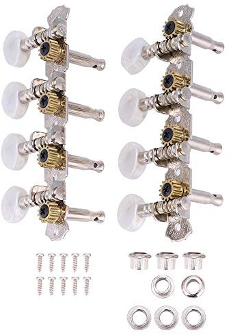 Mandolin Tuning Pegs, 4L4R Machine Heads String Tuning Pegs for 8 Strings Mandolin Instruments Accessory