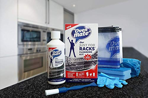 2 x Oven Mate Just for Racks Cleaning Gel Kit - with Gloves, Bags, Sponge & More!