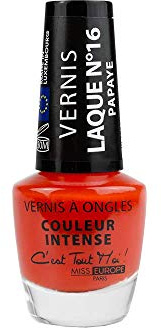 Vernis Laqué n°16 Papaye