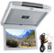 TV para automóvil con reproductor de DVD Reproductor de techo para automóvil Monitor de montaje en el techo Pantalla de visualización de 11.6in HD 1080P TV MP5 con USB TF HDMI FM Admite control remoto
