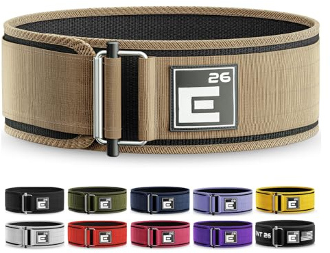 Element 26 Einstellbarer Gewichthebergürtel | Hochwertiger Gewichthebergürtel für anspruchsvolle Crossfit-, Powerlifting- und olympische Athleten.