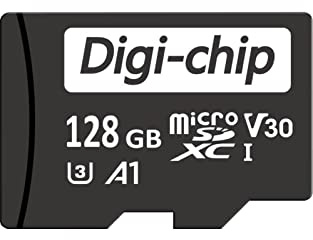 Digi-Chip Micro-SD-Speicherkarte für Samsung A23, A33 5G, A53 5G, M33, M53, F23, 128 GB