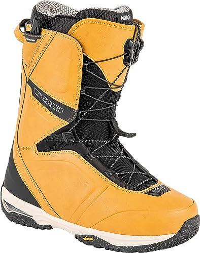 Nitro Snowboardboots Team TLS '24 All Mountain Freeride Freestyle Schnellschnürsystem Boot, Camel, MP 25.0 // EU 38 2/3 // US 7