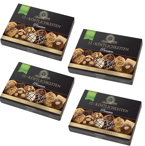 Henry Lambertz 12 Köstlichkeiten Premium Gebäckspezialitäten Cookies | 4x 245g