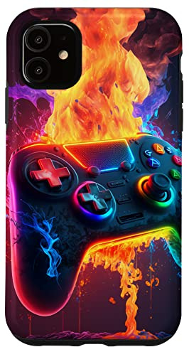 Gamer Aesthetic Graphic Gaming Video Games Boys Teens Kids Case for iPhone 11