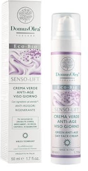 SENSO-LIFT Anti-Aging Gesichtscreme für den Tag – gegen Rötungen, gleichmäßig und beruhigend – mit Peptiden, Hyaluronsäure, Niacinamid, Olivenblättern und schwarzen Johannisbeeren – 50 ml – Öko-Bio