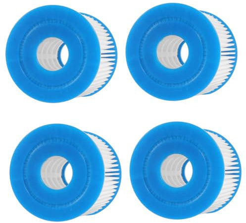 Toddmomy 4pièces Filtre De Rechange pour Piscine Lot de Filtres pour Pompe à Eau Outil De Nettoyage pour Piscine