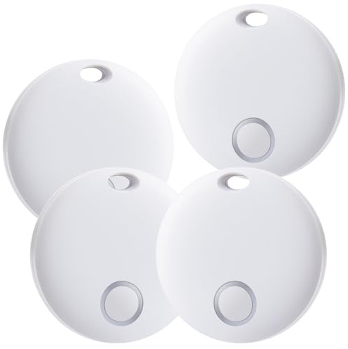 Bestray Tracker, Smart Tag Pro, Fonctionne avec Apple Find My (iOS Uniquement), localisateur d'objets pour clés, Bagages, Sac à Dos, étanchéité IP67