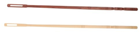 BESPORTBLE 2stücke Reinigungsstab für Blasinstrumente aus Holz mit Stücken für Flöten und Klarinetten Werkzeug zur Täglichen Reinigung und Pflege von Holzblasinstrumenten